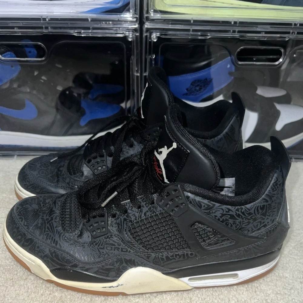 Size 12 - Jordan 4 Retro Laser, 30th Anniversary 2019 No Box